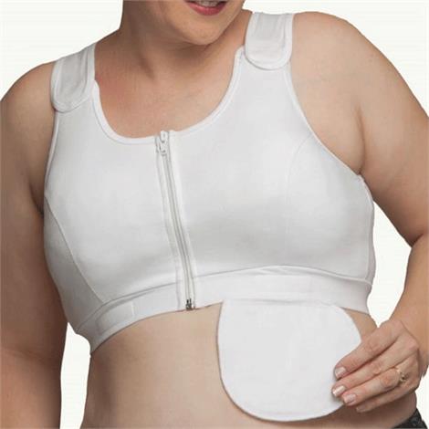 Nearly Me 510 Post-op Light Compression Bra,XX Large 48-50,Each,510