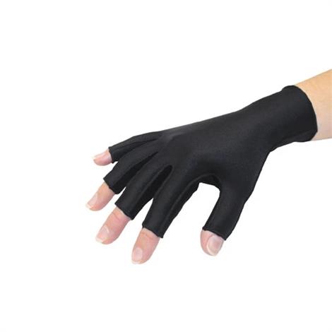 BSN Jobst Farrow 15-20 mmHg Compression Black Glove,Size 8,Each,7546317