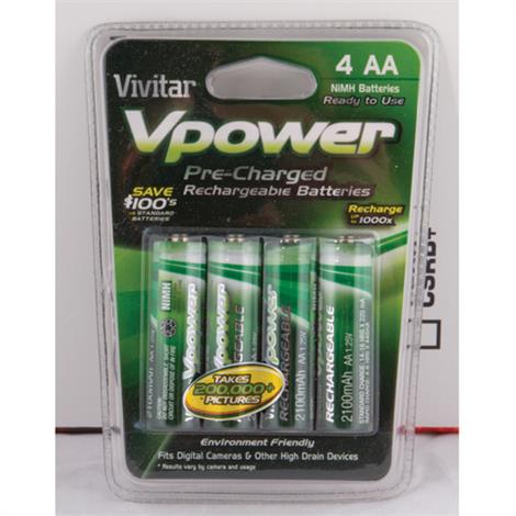 BodyMed AA Rechargable 1.25 Volt NiMH Batteries,Rechargable 1.25 Volt Batteries,Each,ZZR7851B2302