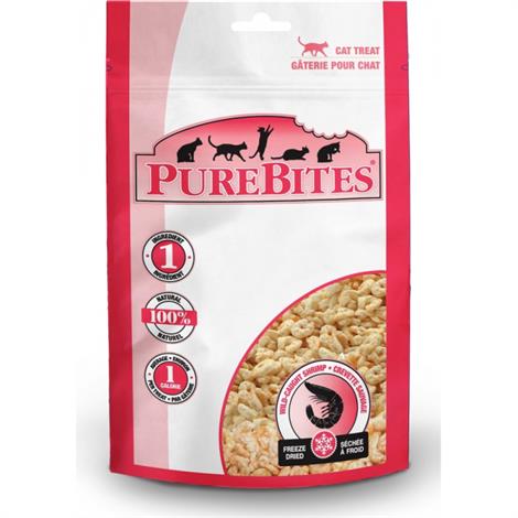 Purebites Wild-Caught Shrimp Freeze Dried Cat Treats,0.28 Oz,Each,#50