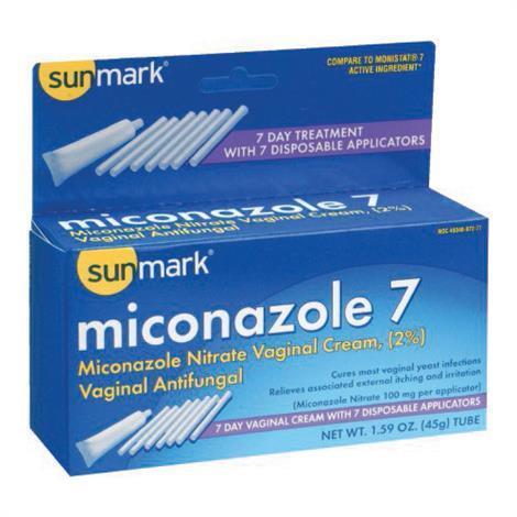 Mckesson Sunmark Vaginal Suppositories With Applicator,2% Strength / 100mg,Each,1849439