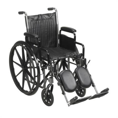 McKesson Standard Wheelchair With Detachable Padded Desk Arms,16H x 16W, Swing Away Footrests,Each,146-SSP216DDA-SF