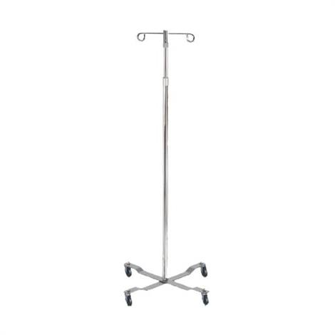 McKesson Floor Stand With Rubber Wheels,IV Stand,Each,MS400E