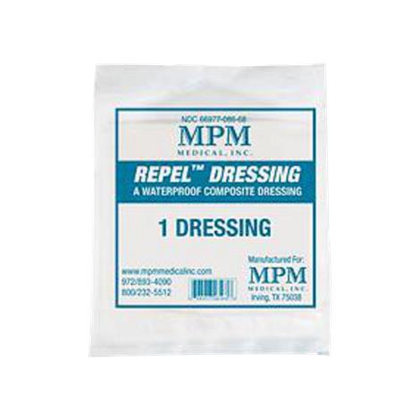 MPM Repel Composite Wound Dressing,6" x 8" with 4" x 6" Pad,30/Pack,4pk/Case,MP00086