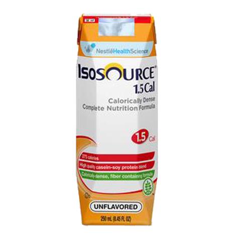 Nestle Isosource 1.5 Calorically Dense Complete With SpikeRight Plus Port,6/Case,18180100