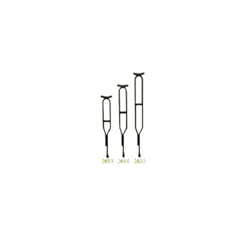 Tubular Fabricators The Grand Line Heavy Duty Forearm Crutches,X-Tall Adult,Pair,2635