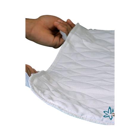 Fiberlinks Priva Waterproof Ultra Sheet Protector With Handles,34" x 36",White,24/Pack,P12605/H