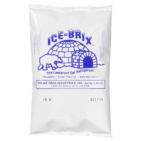 Polar Tech Ice Brix Refrigerant Cold Pack,8oz.,72/Case,IB8