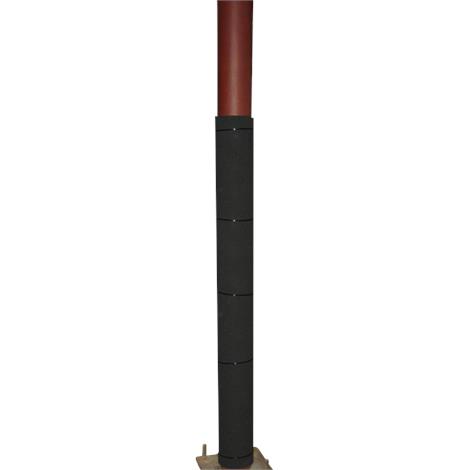 Cardinal Gates Extra Large Pole Padding,Black,48"L x 16"W x 3/8"D,Each,XLPP