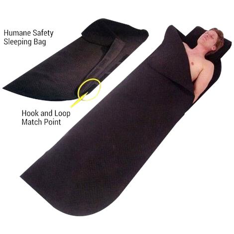Humane Restraint Safety Sleeping Bag,Sleeping Bag,Each,HSLP-100