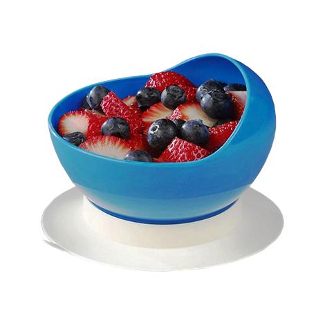 Maddak Scooper Bowl With Suction Cup Base,4.5" (11.4cm) Diameter,Each,F745340000