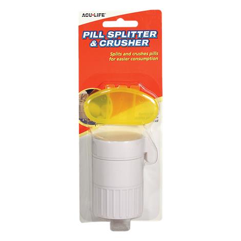 Acu-Life Splitter or Crusher With Pill Box,Splitter/Crusher and Pill Box,Each,400462