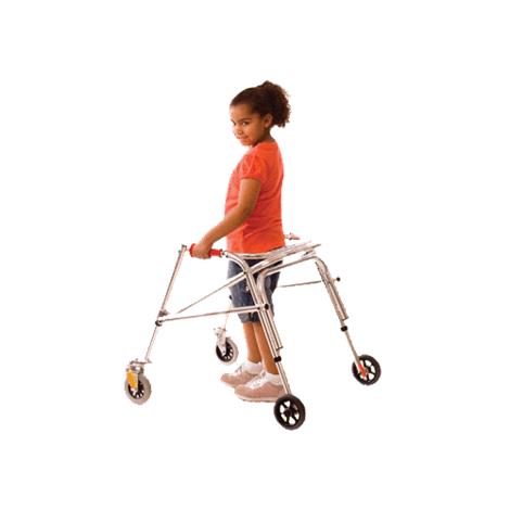 Kaye Wide Posture Control Four Wheel Walker With Installed Silent Rear Wheel For Youth,0,Each,R2BRX