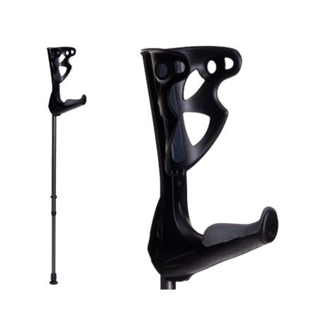 FDI OptiComfort Lightweight Forearm Crutches,White,Pair,115-09