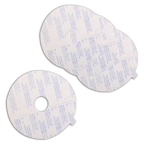 Marlen Double Faced Adhesive Tape Disc,Stoma Opening: 1-1/8",10/Pack,107E