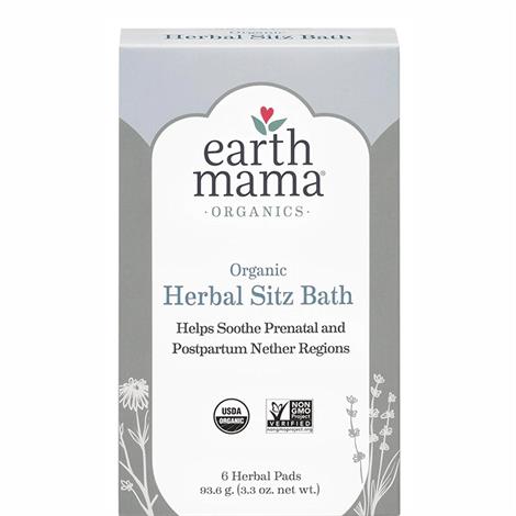 Earth Mama Organic Herbal Sitz Bath,Herbal Sitz Bath,6/Pack,224786-4