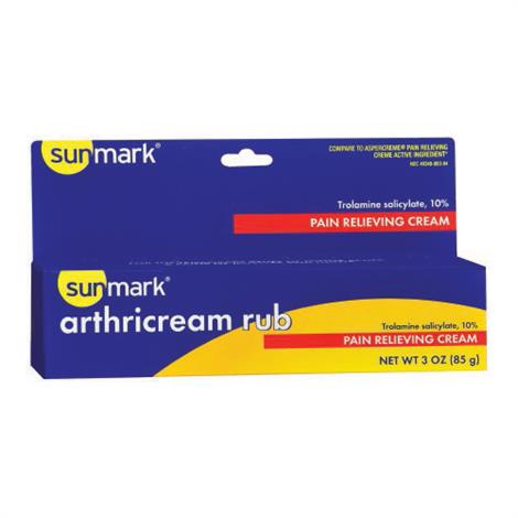 McKesson Sunmark Arthricream Rub,3 oz.,Each,49348088384