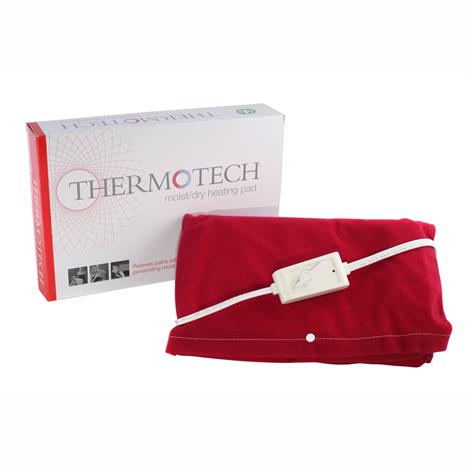 Thermotech Automatic Moist Heating Pad With Moisture Pad,King,24"x 12",Each,S708M