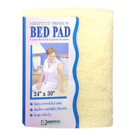 Essential Medical Sheepette Synthetic Lambskin Bed Pad,36"L x 80"W x 1"H,Each,D5004