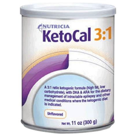 Nutricia KetoCal 3:1 Pediatrically Complete Powdered Medical Food,11oz (300gm),Can,6/Case,16672