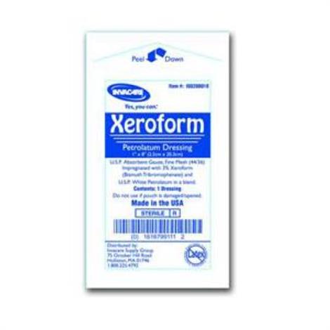 Derma Sciences Impregnated Non Adherent Xeroform Gauze,Xeroform Gauze,2" x 2",25/Pack,71164