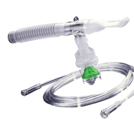 Salter 8900 Series Disposable Small Volume Jet Nebulizer With Supply Tube,With Adult Elastic Headstrap Style Aerosol Mask,5/Pack,8924-7