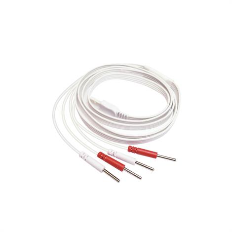 BioMedical New Rebound 4-Pin Lead Wire,48" L,(1.2mm Pin Size),Each,L00024