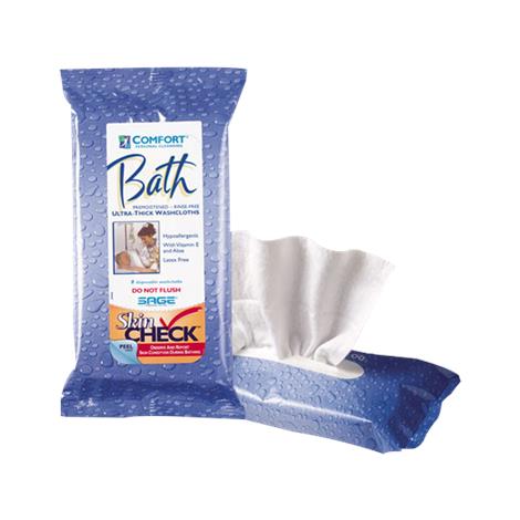 Sage Comfort Bath Cleansing Washcloth,Clean Scent,8/Pack,44Pk/Case,#7900