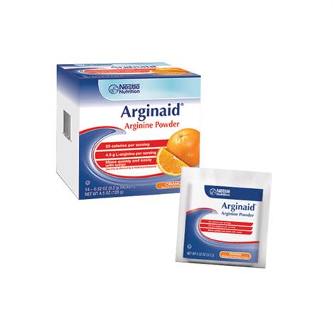 Nestle Arginaid Arginine-Intensive Powdered Mix Drink,Cherry,9.2gm (0.32oz),Packet,14/Pack,4Pk/Case,35984000