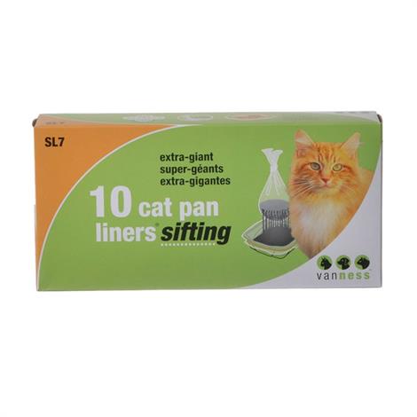 Van Ness Pureness Sifting Cat Pan Liners,Extra Giant (Sl7) - 10 Pack,10/Pack,#Sl7