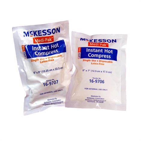 McKesson Instant Hot Compress Pack,6 Inch X 9 Inch,24/Case,16-9707