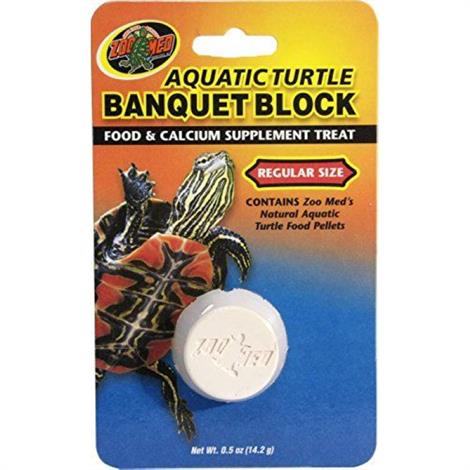 Zoo Med Aquatic Turtle Banquet Block,Regular (5 Pack),1/Pack,BB-51