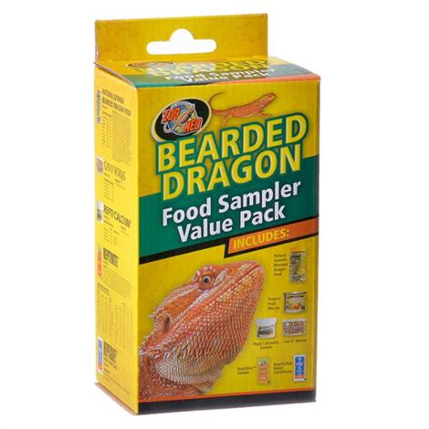 Zoo Med Bearded Dragon Foods Sampler Value Pack,Sampler Value Pack,Pack,FSP-2