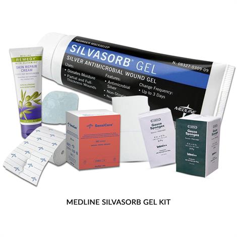 Medline SilvaSorb Silver Wound Gel Kit,0,Each,0
