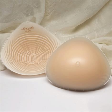 Nearly Me 370 Standard Weight Semi-full Triangle Breast Form,Size 11,Beige,Each,370