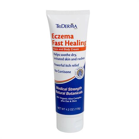 TriDerma Eczema Fast Healing Cream,1.1oz,Tube,Each,54025