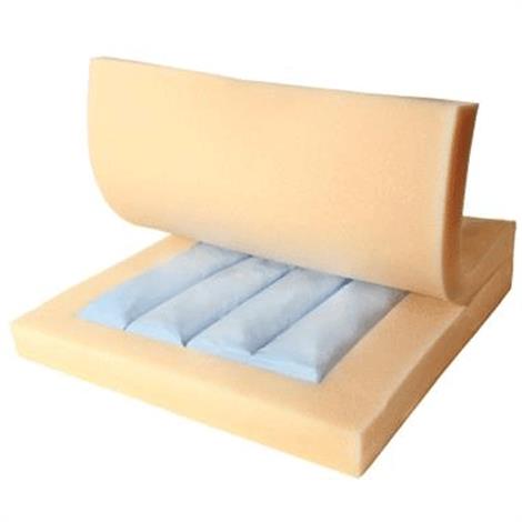 Graham Field Lumex Essentials Gel-Foam Cushion,3" x 24" x 18",4/Pack,81248