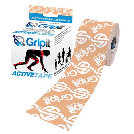 Gripit Activetape,3" x 5.5 yds,Tan with logo,Each,24-0165