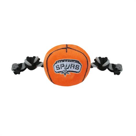 Mirage San Antonio Spurs Plush Basketball Dog Toy,San Antonio Spurs Dog Toy,Each,305-09 BLT