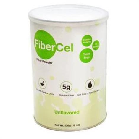 Global Health FiberCel Fiber Powder,Powder,12 oz,6/Pack,GH13