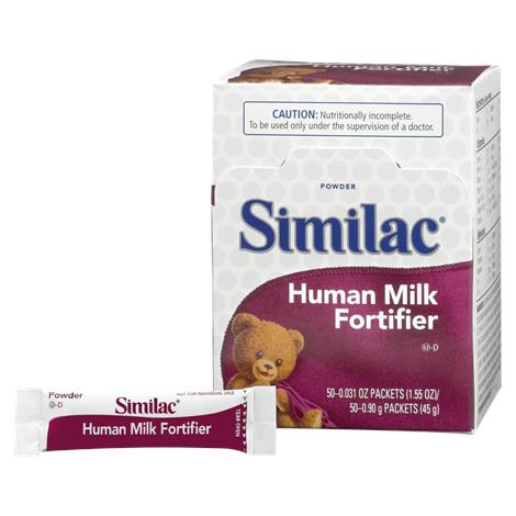 Abbott Similac Human Milk Fortifier Powder,0.9g,Packet,50/Pack,3Pack/Case,54598