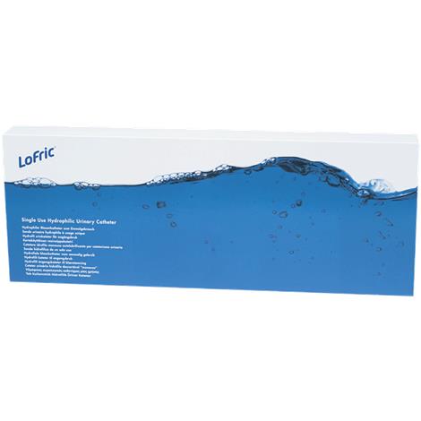 LoFric Primo Tiemann Coude Hydrophilic Intermittent Catheter,10FR,LoFric Primo Catheter,Black,30/Pack,4151040