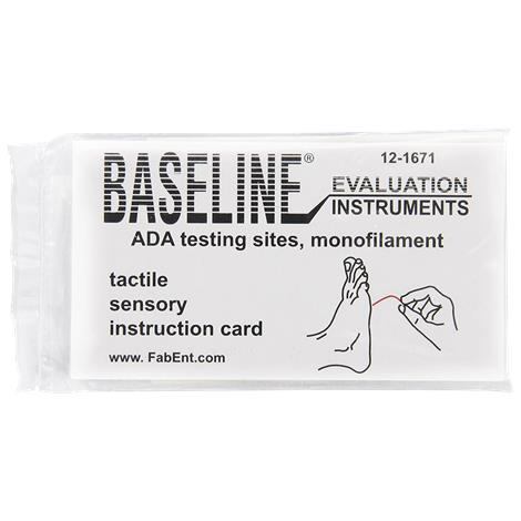 Baseline Tactile Disposable Monofilament Evaluator,ADA LOPS,40/Case,#12-1670-40