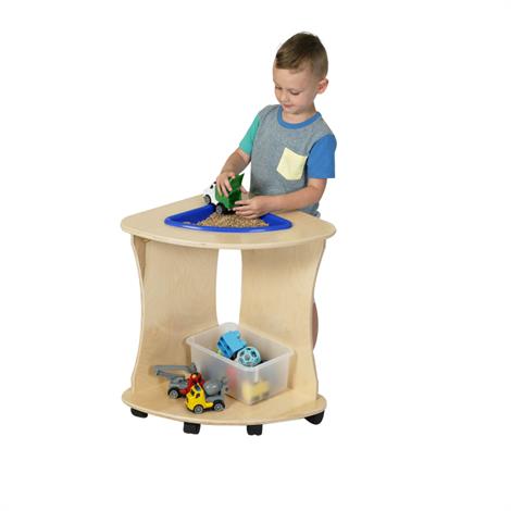 Childrens Factory Sensory Table,Rectangle,22" x 20" x 25",Each,ANG1846