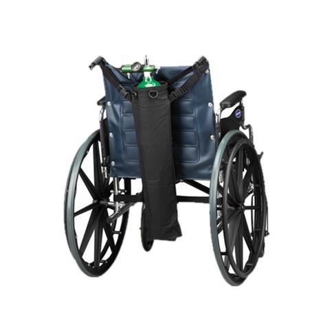 Responsive Respiratory Single D E Wheelchair Cylinder Carrier,25" x 7.5",Each,150-1160