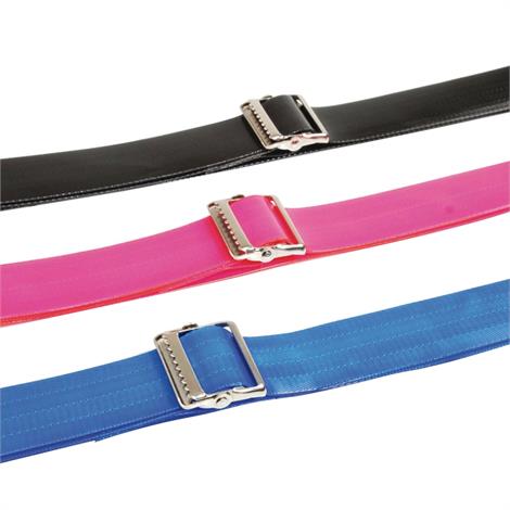 Sammons Preston Quick Clean Gait Belts,Pink 72"-Plastic Buckle,Each,81402031