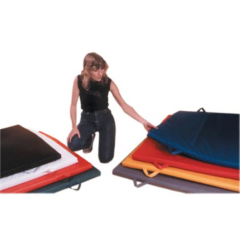 Non-Folding Exercise Mats With Handles,2" EnviroSafe Foam with Cover - 4