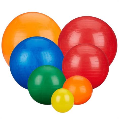 Rolyan Energizing Exercise Balls,Red,37-1/2" Diameter (95cm),Each,A92685