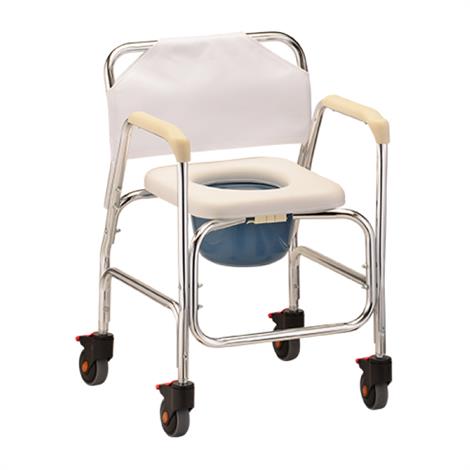 Nova Medical Shower Chair And Commode With Wheels,Shower Chair And Commode,Each,8800