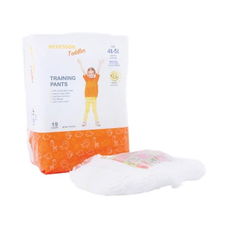 Mckesson Pull On Heavy Absorbency Disposable Toddler Training Pants,Size: 3T-4T,23/Pack,4Pk/Case,TP3T4T